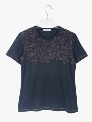 issey miyake issey miyake embroidered beads t shirt ()