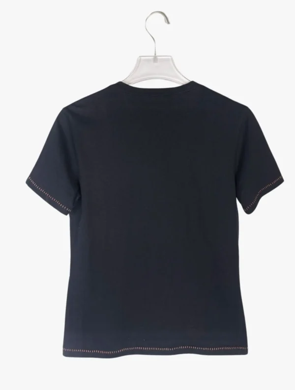 issey miyake issey miyake embroidered beads t shirt ()