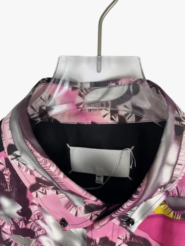 maison margiela maison margiela fw swan lake flamingo shirt