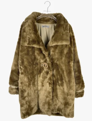 issey miyake s heavy fur teddy coat ()