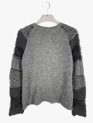 miharayasuhiro mihara yasuhiro spiky fur sweater ()